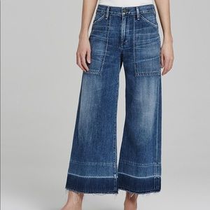Citizens of Humanity Melanie Wide Leg Retro Crop